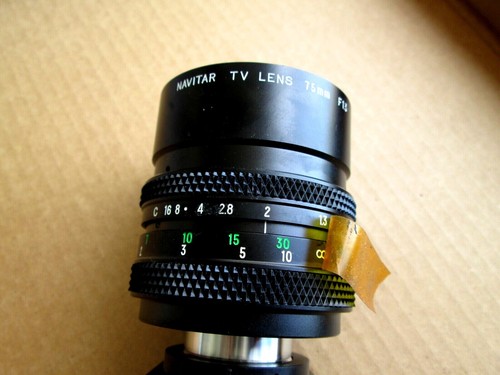 Navitar lens 75mm - 75mm,